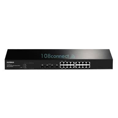 EDIMAX ES-5160G+ V.3 16-Port Gigabit Ethernet Web Smart Switch with 4 SFP Slots