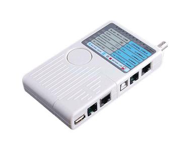 LEOCT-401B LAN TOOL Cable Tester RJ11/RJ45/USB/BNC