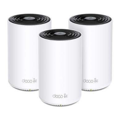 TP-LINK DECO XE75PRO ( 3 PACK ) AXE5400 Whole Home Mesh Wi-Fi 6E System(Tri-Band)