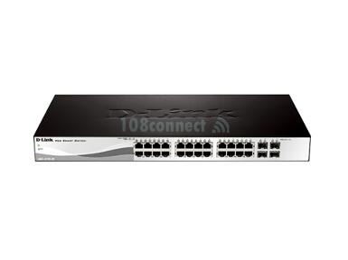 D-LINK DGS-1210-28 28-Port Layer 2 Smart Managed Gigabit Switch