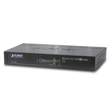 PLANET VC-234 4-Port Ethernet over VDSL2 Bridge (Profile 30a)