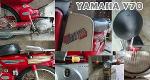 YamahaV70..สีแดงแห้งๆเดิมๆหายาก +อะไหล่เดิมๆครบติดรถเพียบ+ภาษีปี65  +มีเล่มทะเบี​ย​น​+ชุด​โอน​ครบ​